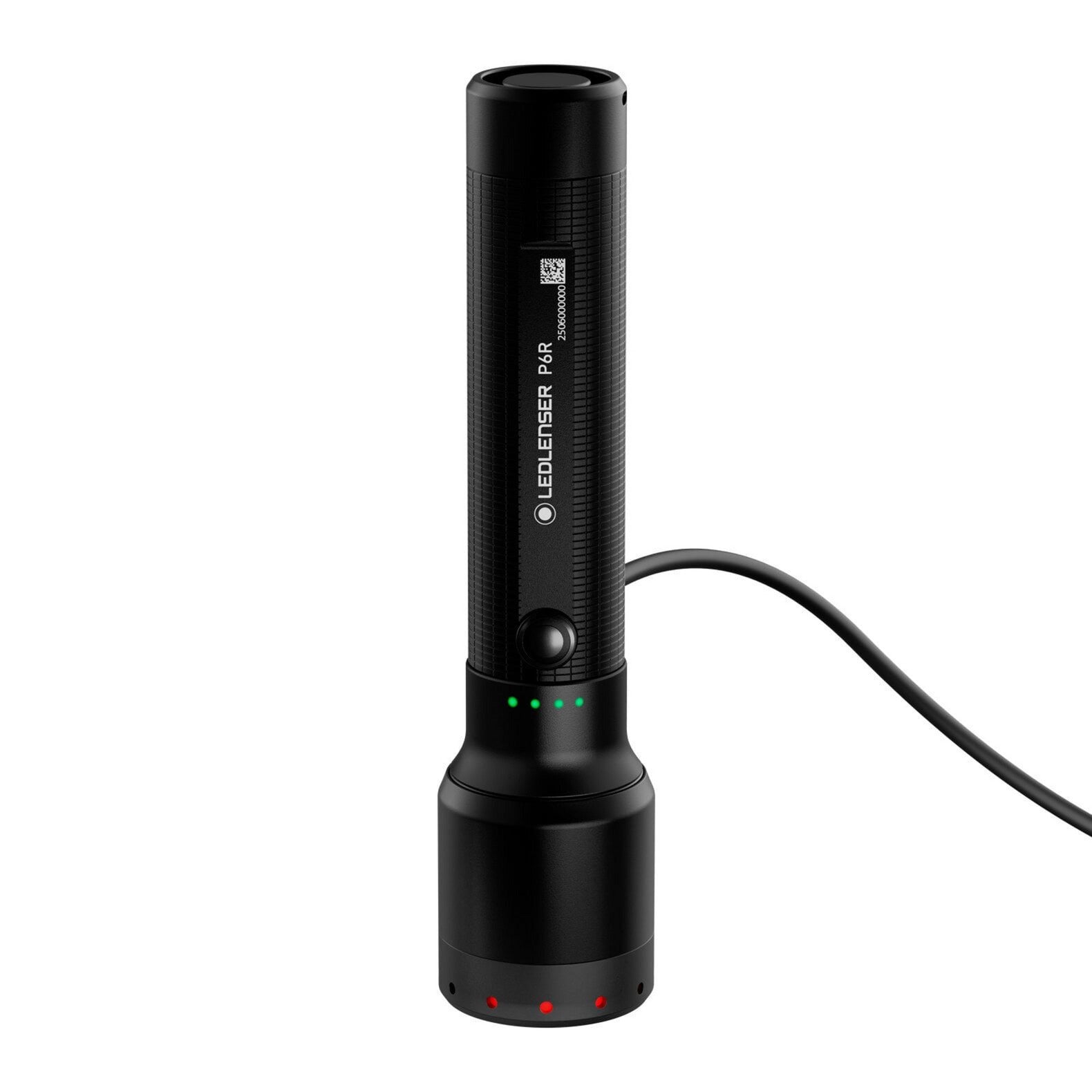 Ledlenser p6r zaklamp (zwart, 1200 lm, 6000-7500k)