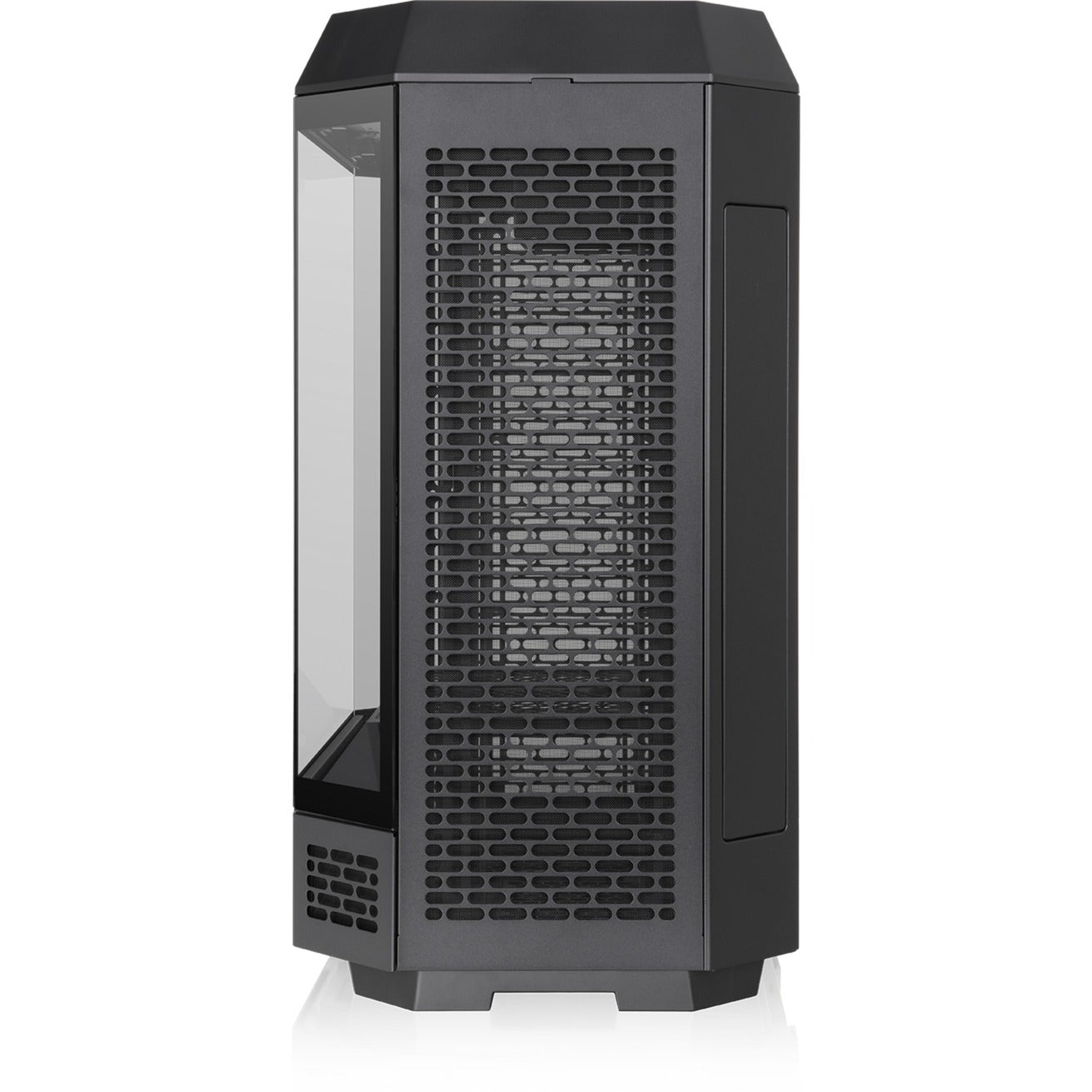 Thermaltake the tower 600 midi tower behuizing (zwart | 4x usb-a | 1x usb-c | tempered glass)
