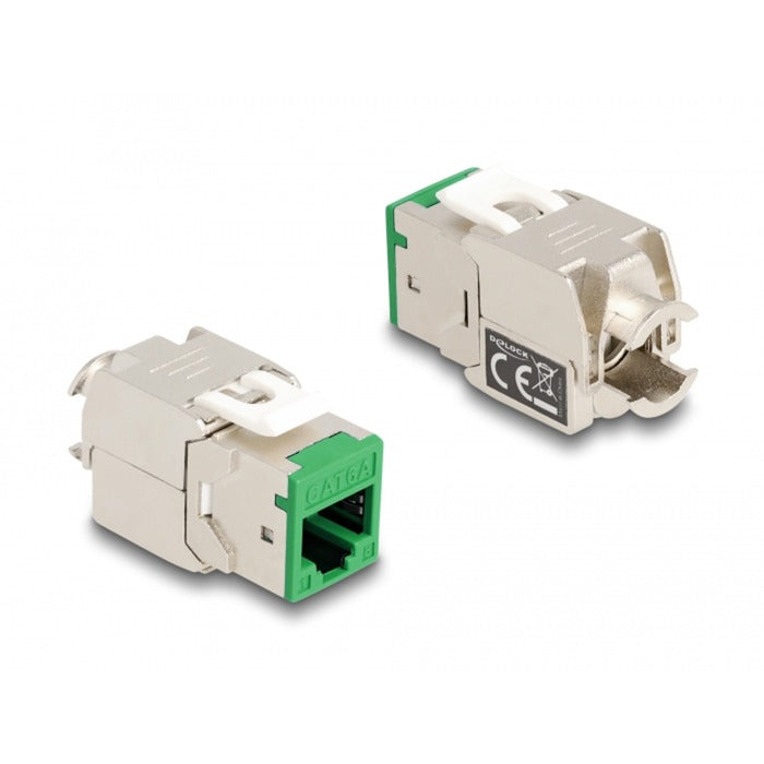 DeLOCK DeLOCK Keystone Module RJ45 Jack naar LSA Cat 6a gereedschapsvrij