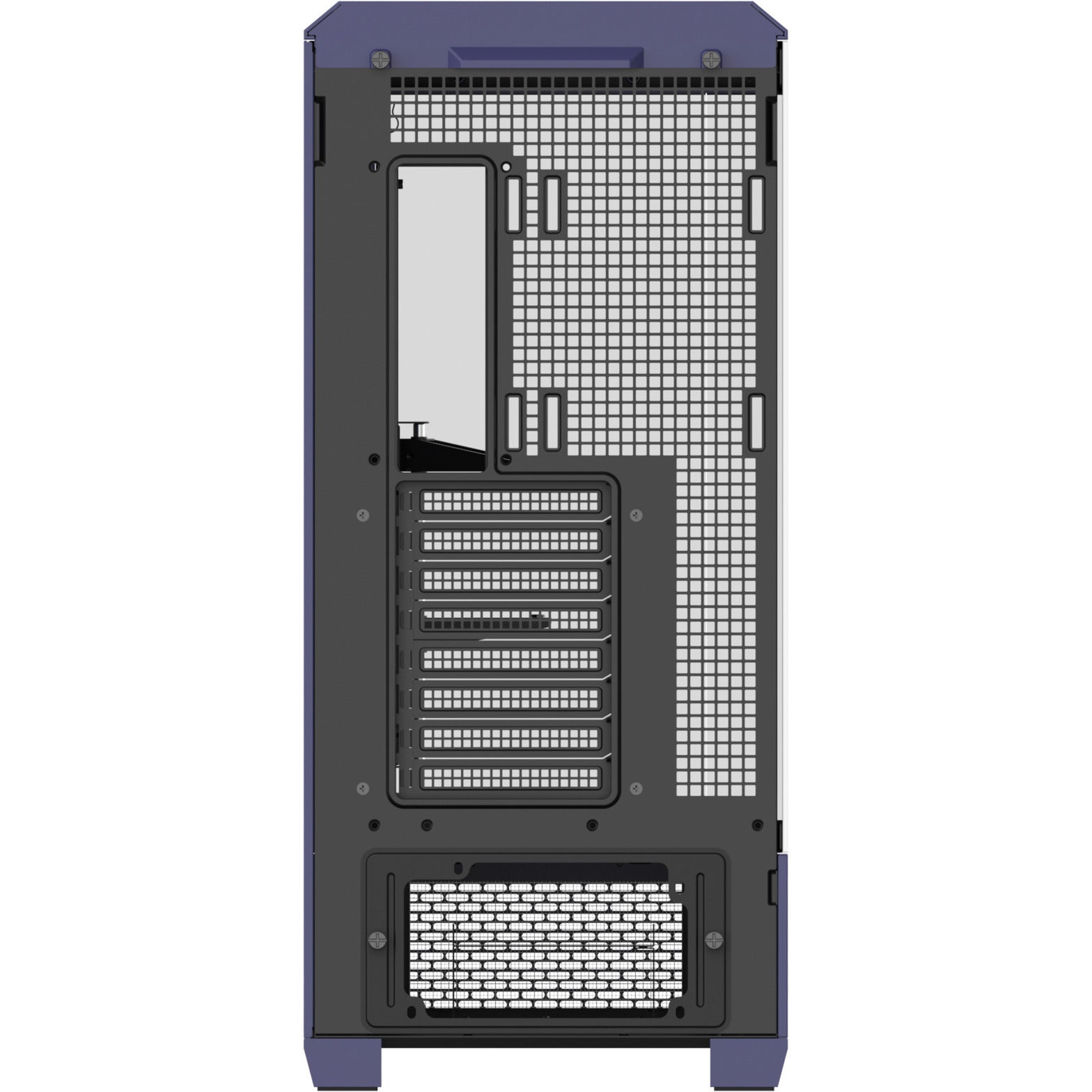 Thermaltake view 600 tg future dusk big tower behuizing (paars zwart | 2x usb-a | 1x usb-c | tempered glass)
