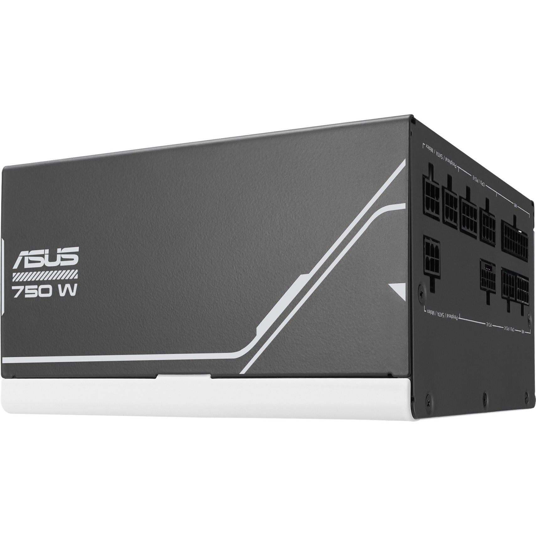 Asus prime gold modulaire 750 watt voeding (wit, 1x 12v-2x6, 3x pcie)