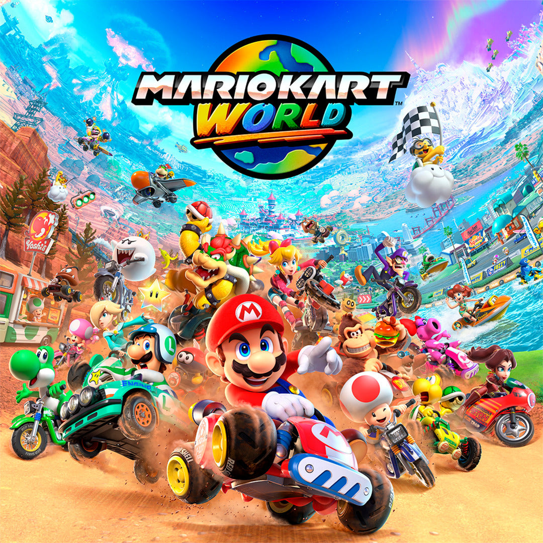 Nintendo switch 2 + mario kart world game console