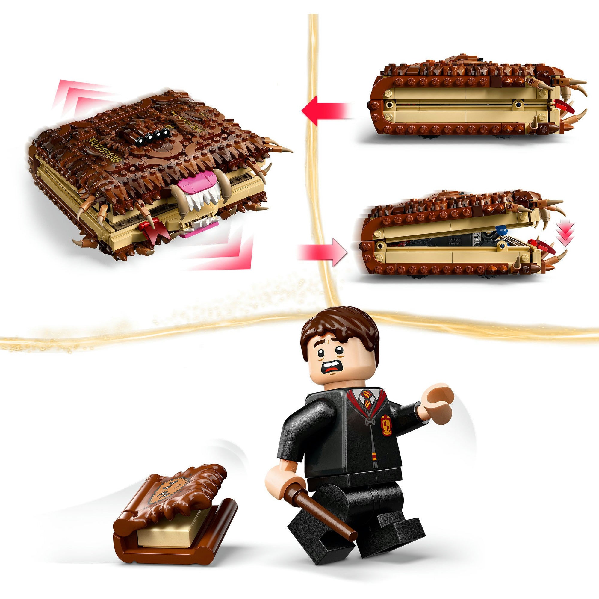Lego harry potter het monsterlijke monsterboek speelgoed - 76449