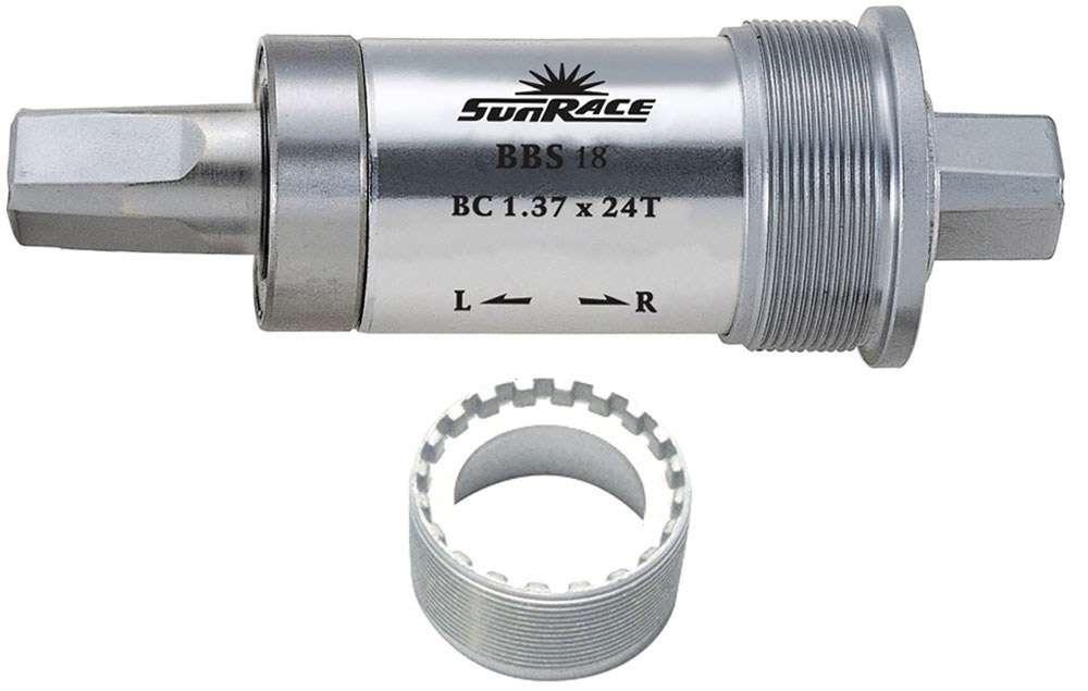 SunRace bracketas k.lager spel. alu cup 113mm BSA