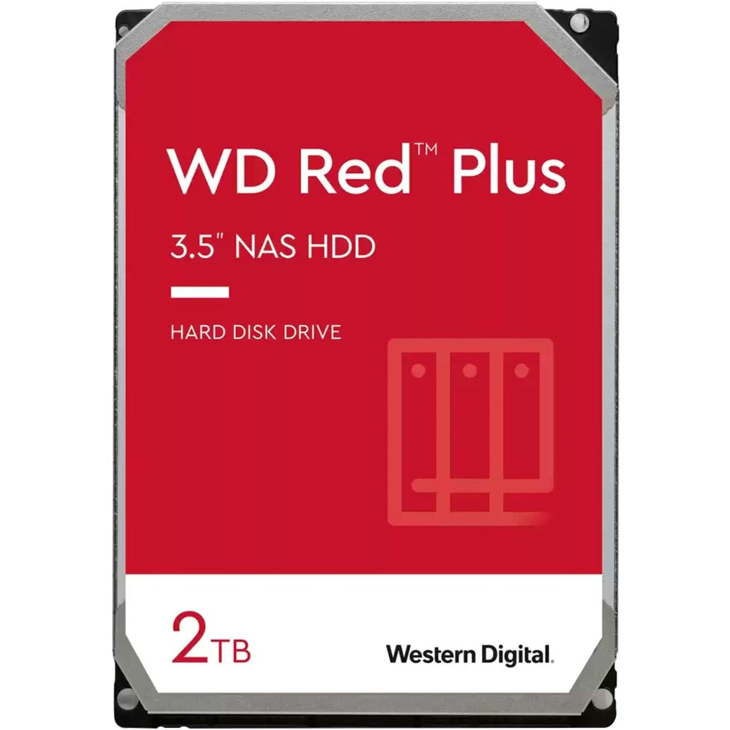 Western Digital WD20EFPX Red Plus HDD, 2TB, 3,5 inch, SATA3, 5400 rpm, 256 MB, 175 MB s