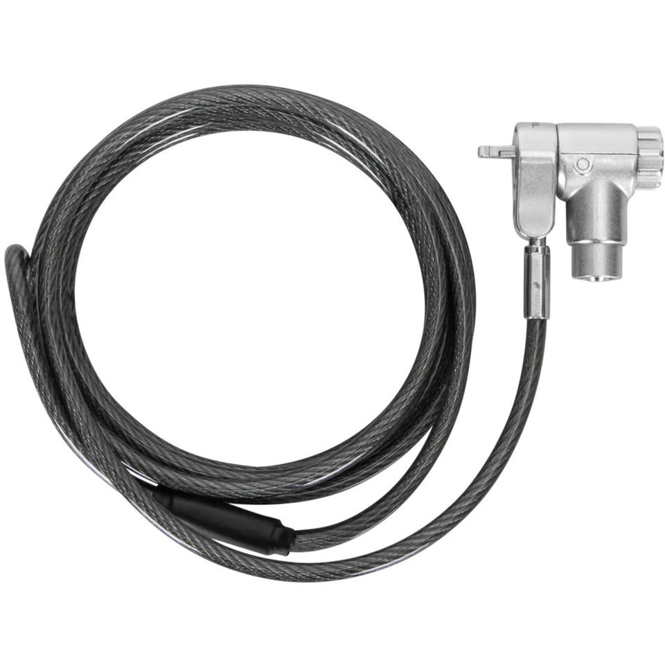 Targus defcon ultimate universal keyed cable lock with adaptable lock head diefstalbeveiliging