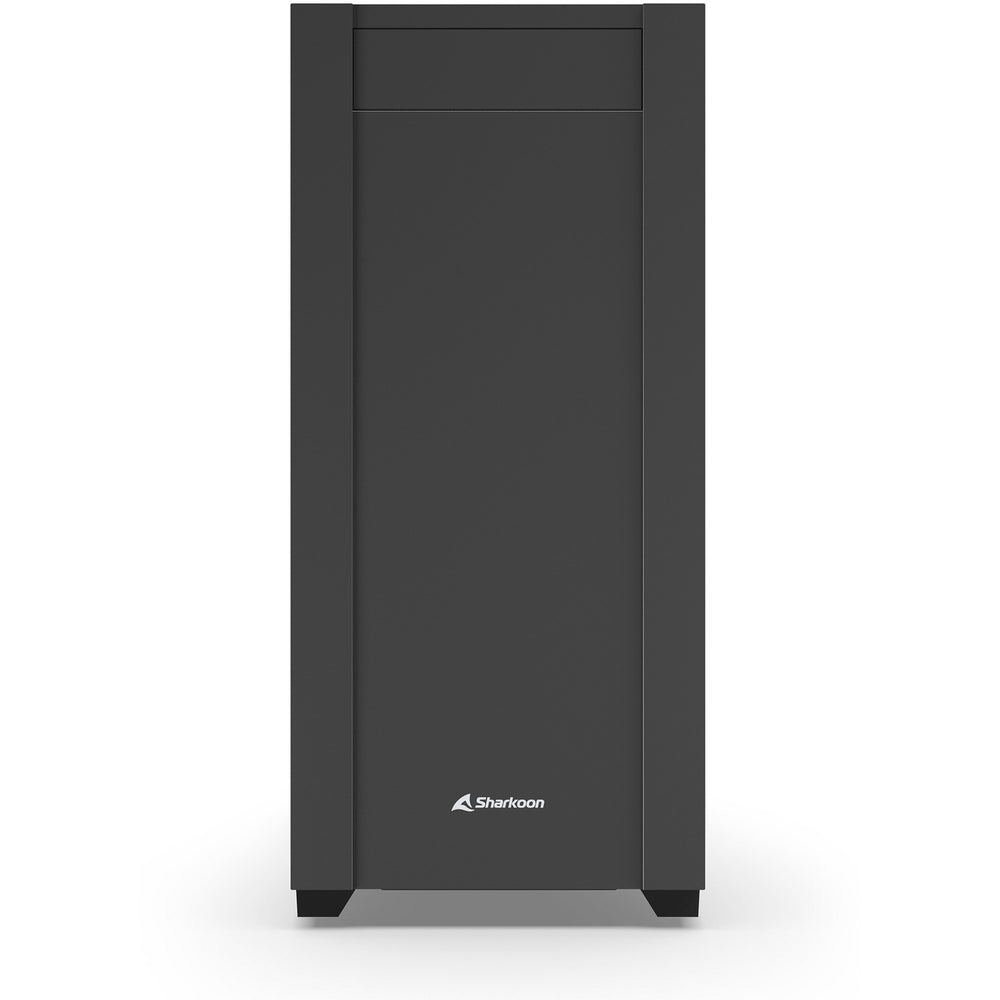 Sharkoon s25-w2 argb midi tower behuizing (zwart | 2x usb-a | 1x usb-c | rgb | tempered glass)