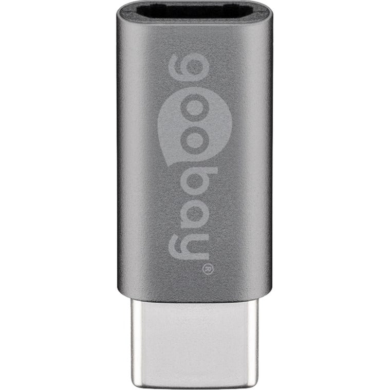 Goobay USB-C to Micro-USB adapter (grey)
