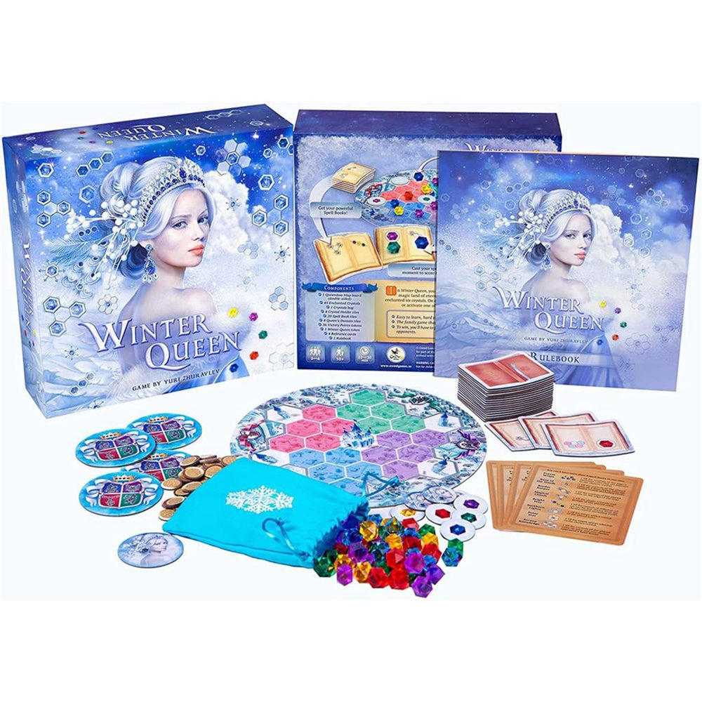 European player network winter queen bordspel (engels, 2 - 4 spelers, 20 - 30 minuten, vanaf 10 jaar)