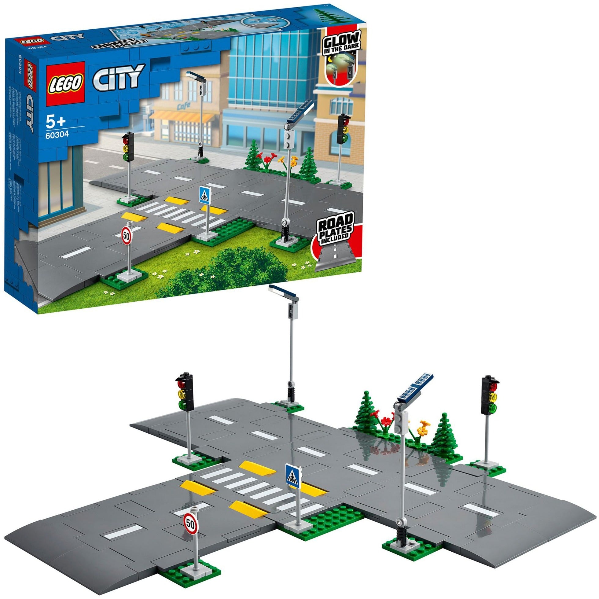 Lego city town 60304 wegplaten