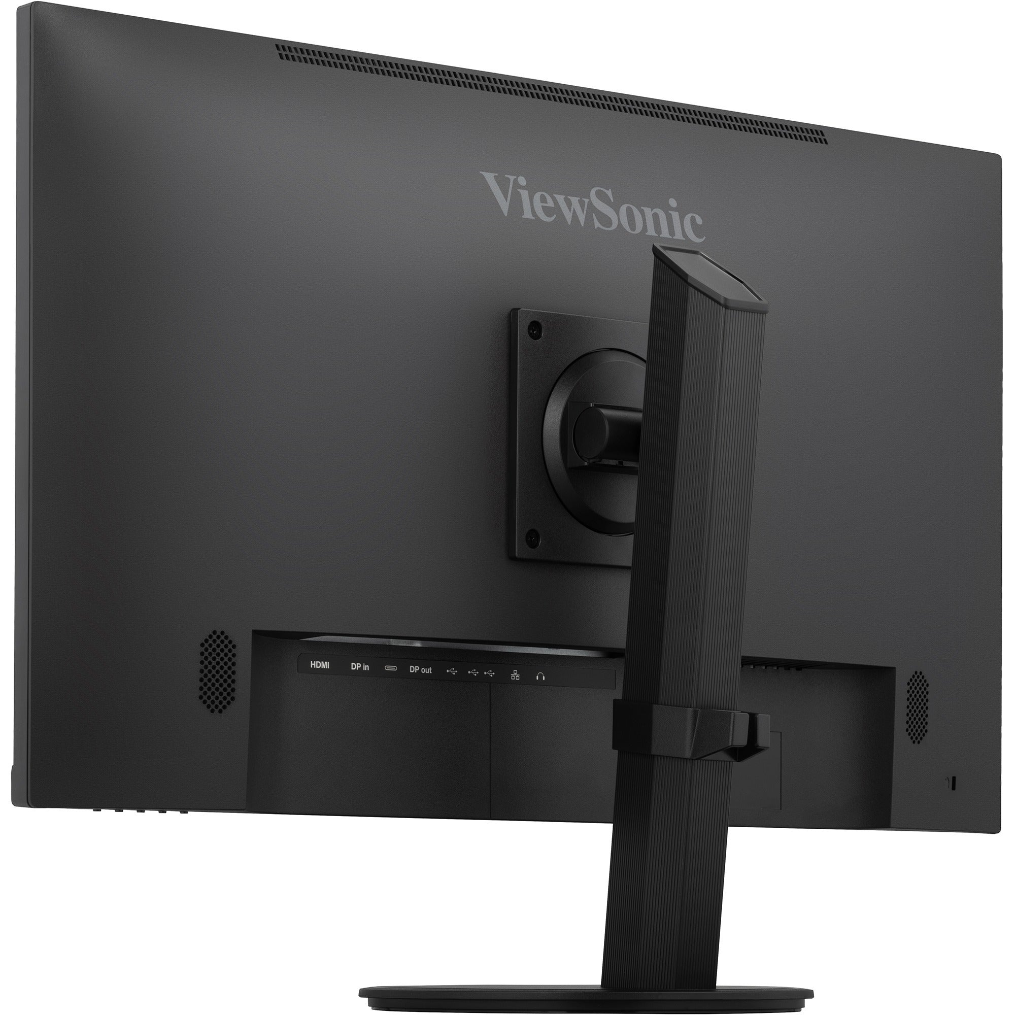 Viewsonic vg2709u-2k dockingmonitor met dubbele luidsprekers en daisy chain 27 (zwart (mat), 1x hdmi, 1x displayport, 1x displayport uit, usb-c, usb-a ,100hz)