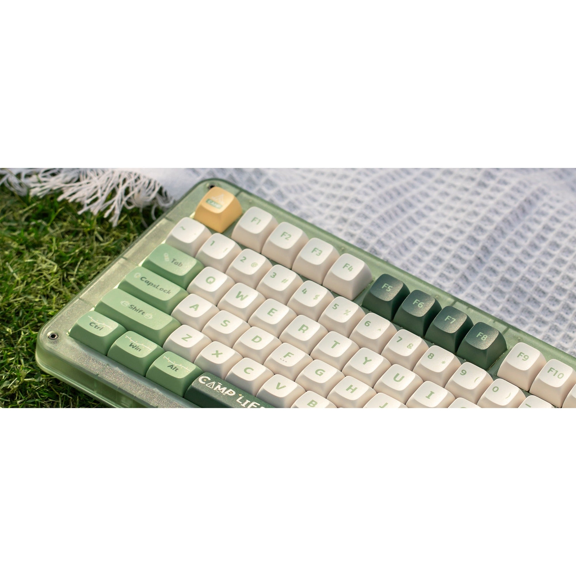 Iqunix ZX75 Camping Draadloos Mechanisch Toetsenbord