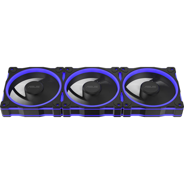 Asus prime mr120 argb fan - triple pack case fans (zwart, 3 stuks, 120 x 120 x 28 mm, 3 stuks)