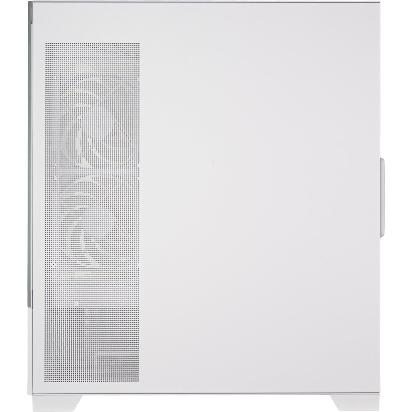 Silverstone lucid 05 mini tower behuizing (wit | 2x usb-a | 1x usb-c | rgb | tempered glass)