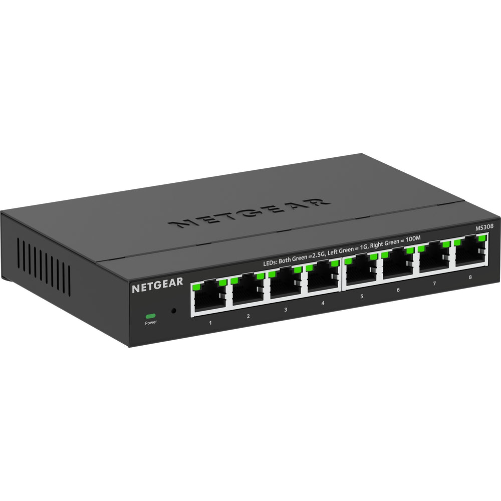 Netgear Netgear 8-poorts 2,5G Multi-Gigabit Ethernet onbeheerde switch