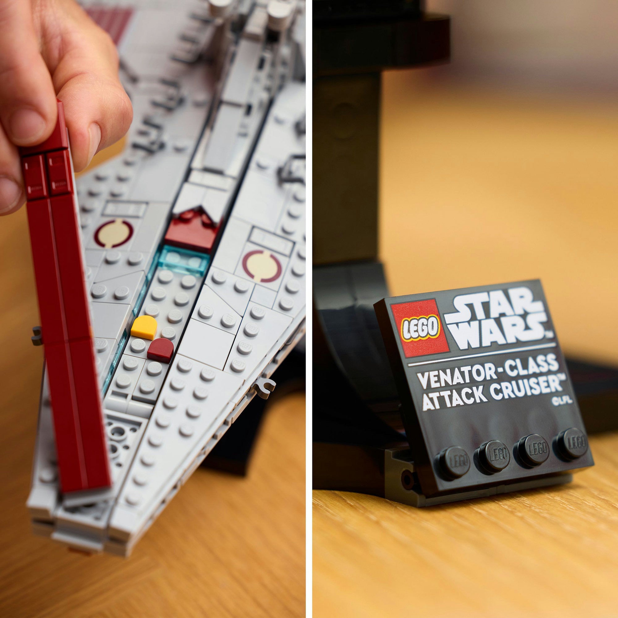 Lego star wars venator-class attack cruiser - bouwpakket voor volwassenen en decoratie - 75441