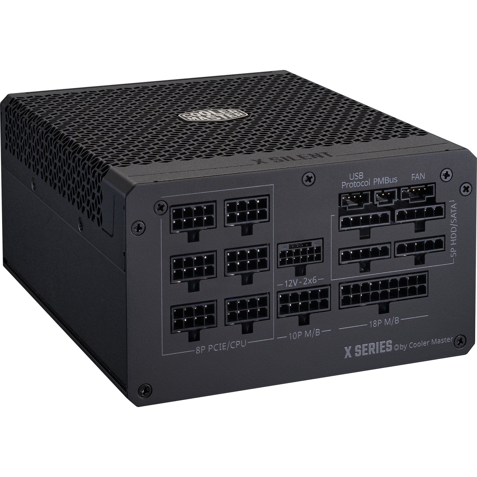 Cooler master , 1100 watt voeding (zwart)