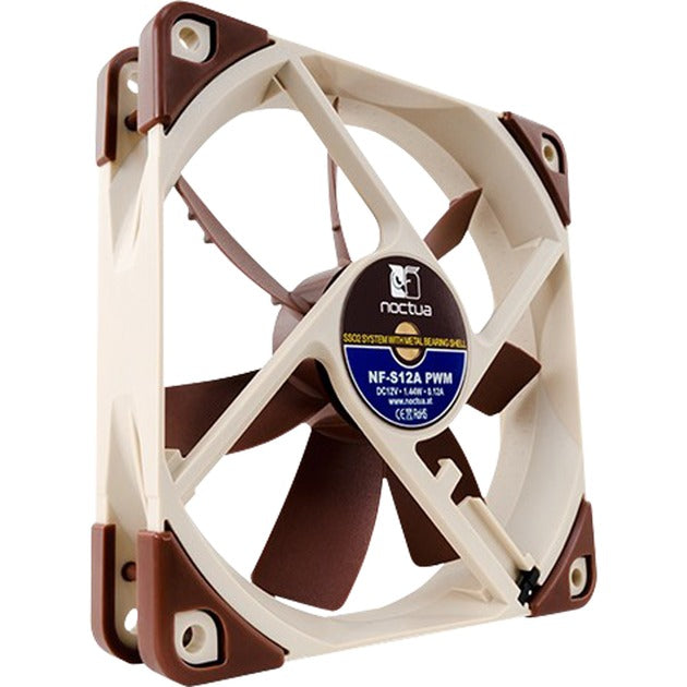 Noctua nf-s12a pwm case fan (bruin, 120 x 120 x 25 mm)