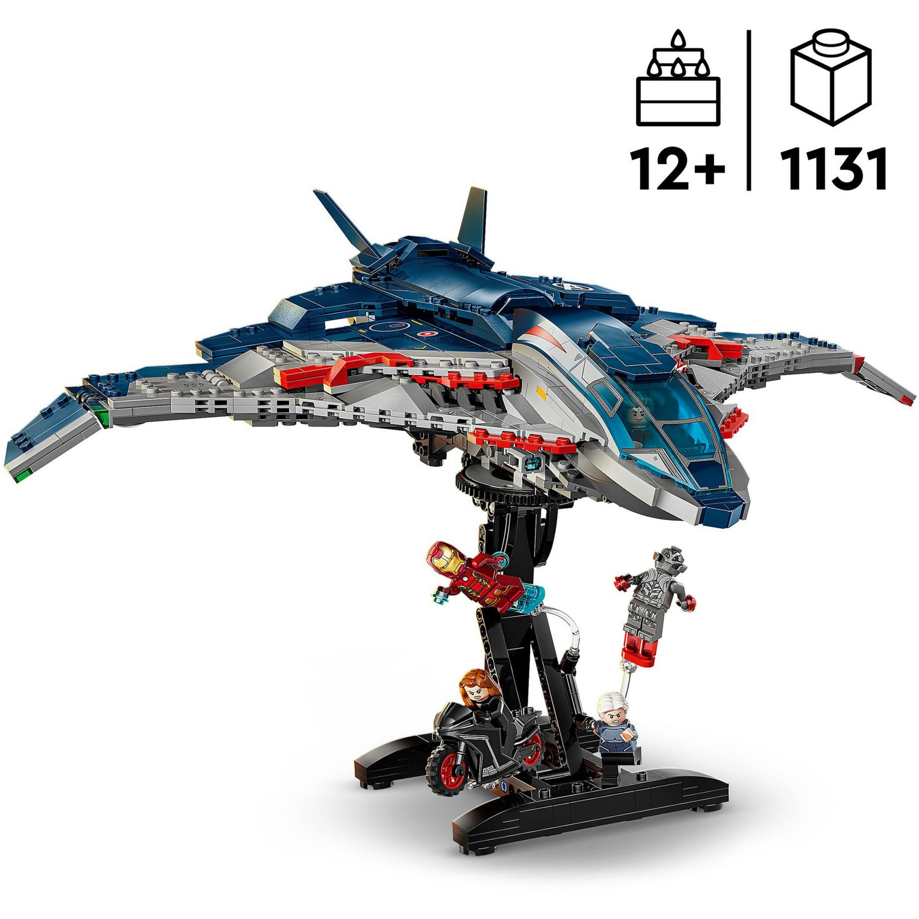 Lego marvel - avengers: age of ultron quinjet constructiespeelgoed (76325)