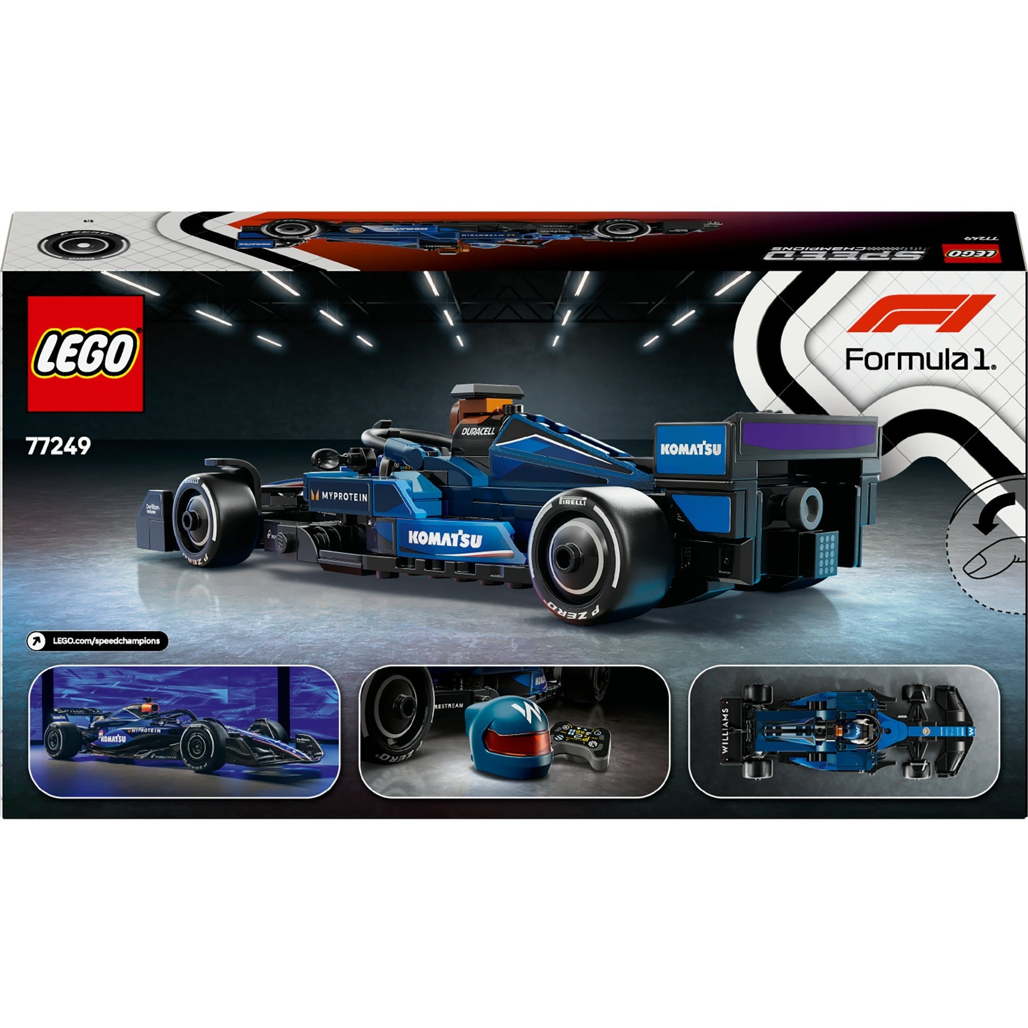 Lego speedkampioenen 77249 williams racing fw46 f1 racewagen