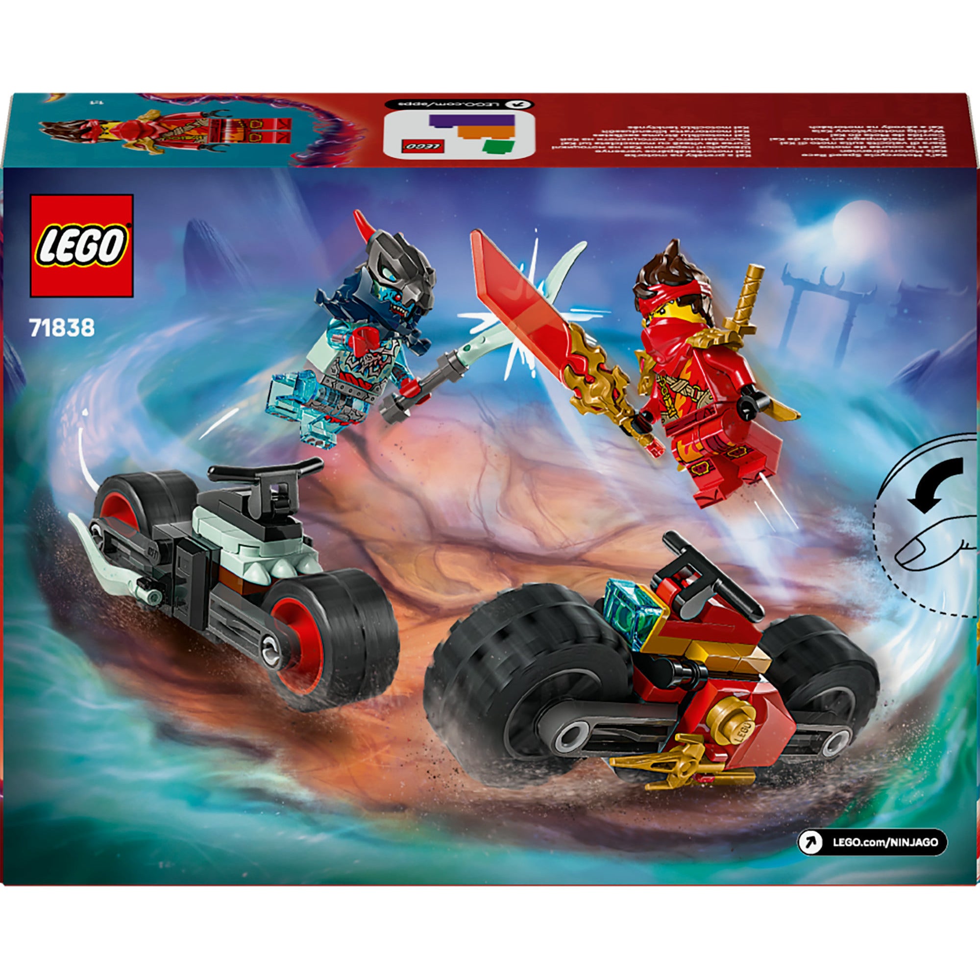 Lego 71838 Ninjago Kai's motorrace