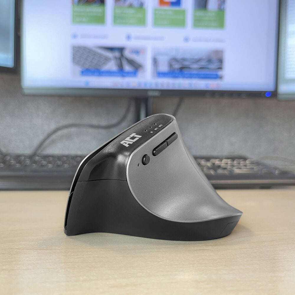 ACT Wireless Mouse AC5155 Bluetooth Black, Silver