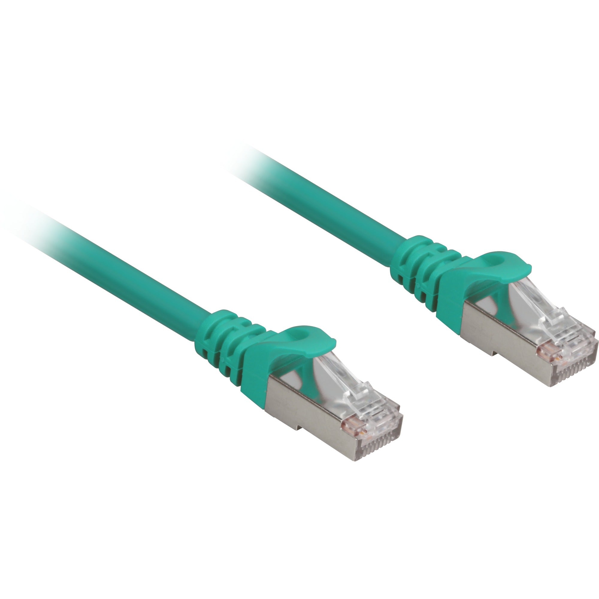 Sharkoon cat.6a netwerkkabel (groen, 5 meter, sftp, rj-45, halogeenvrij)
