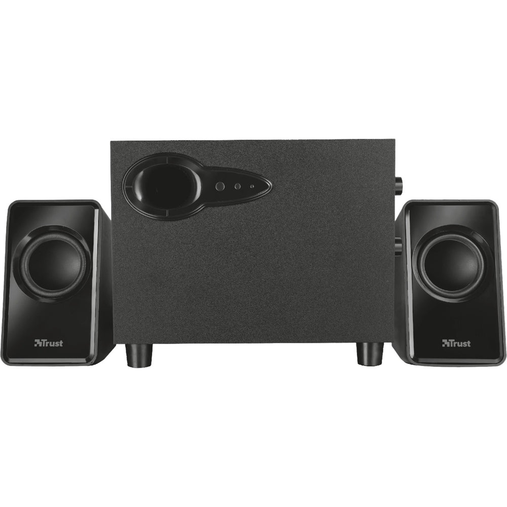 Trust avora 2.1 subwoofer speaker set pc-luidspreker (zwart, 20442)