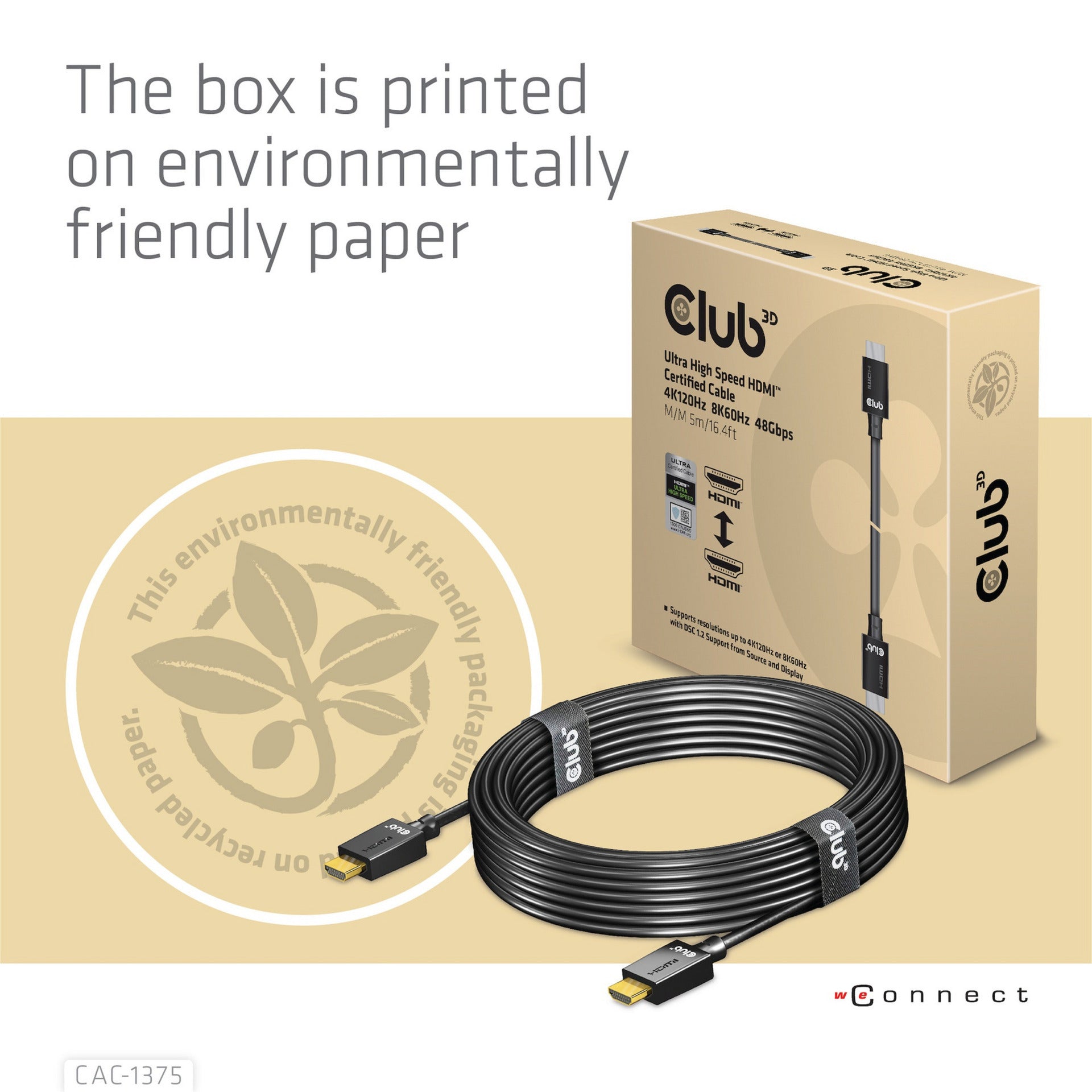 Club 3D Club 3D Ultra High Speed ​​HDMI-gecertificeerd