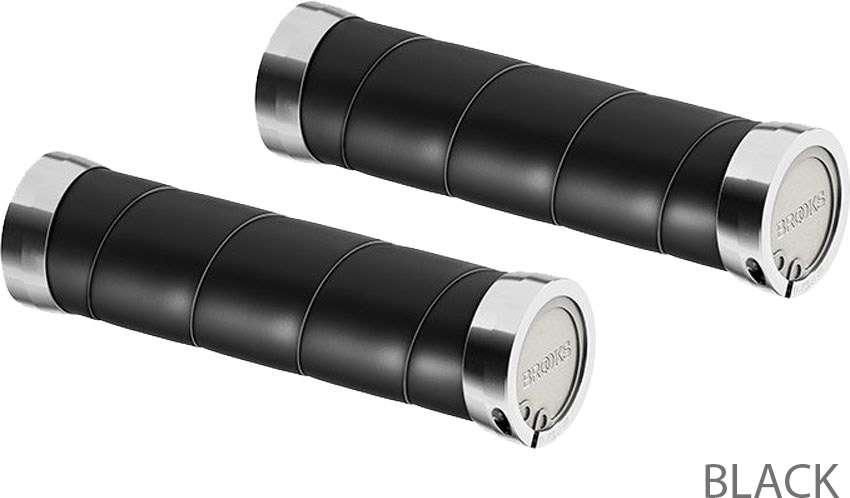 Brooks Handvatten Slender Leather handvatten 130mm zwart