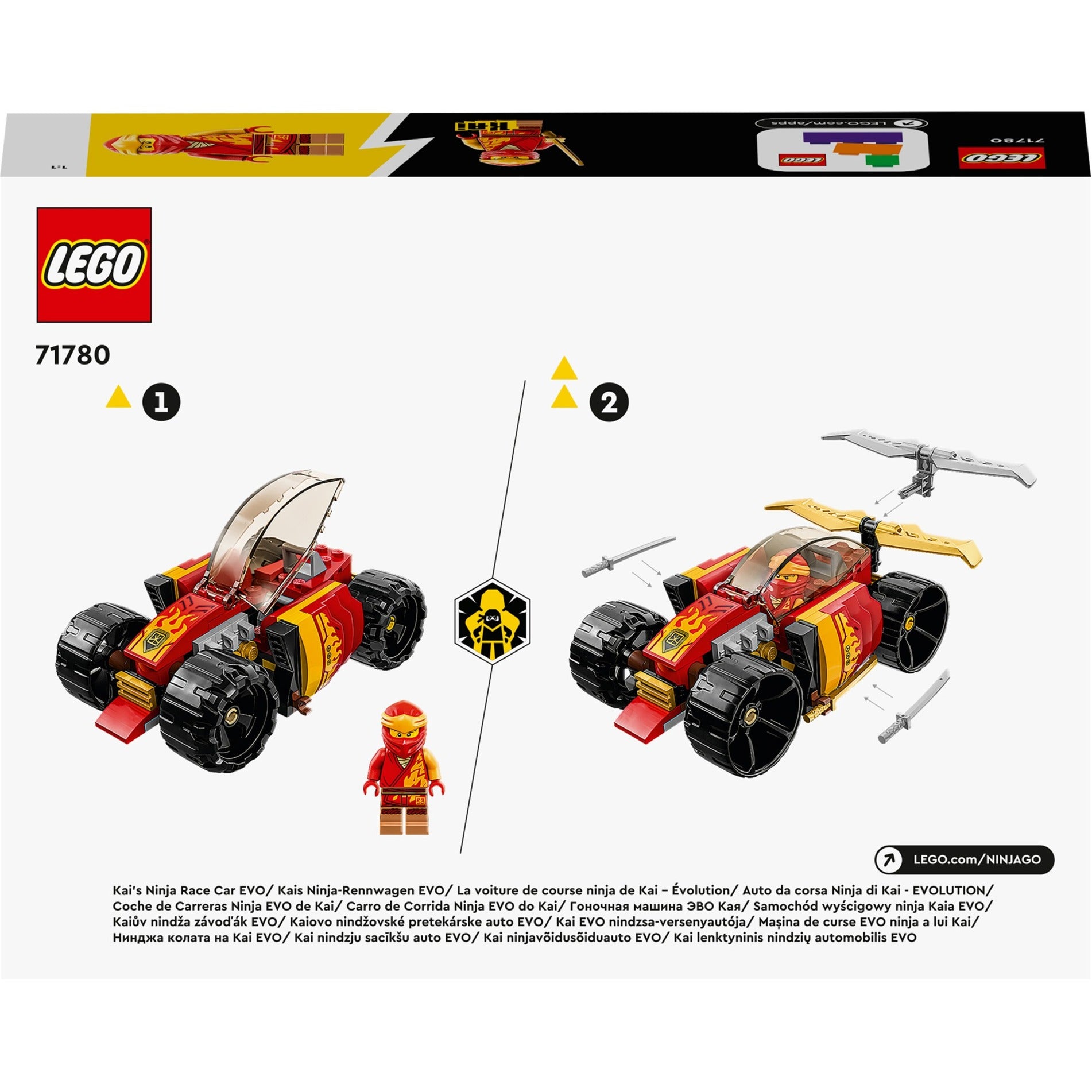 Lego Ninjago Ninja Racewagen Evo-71780