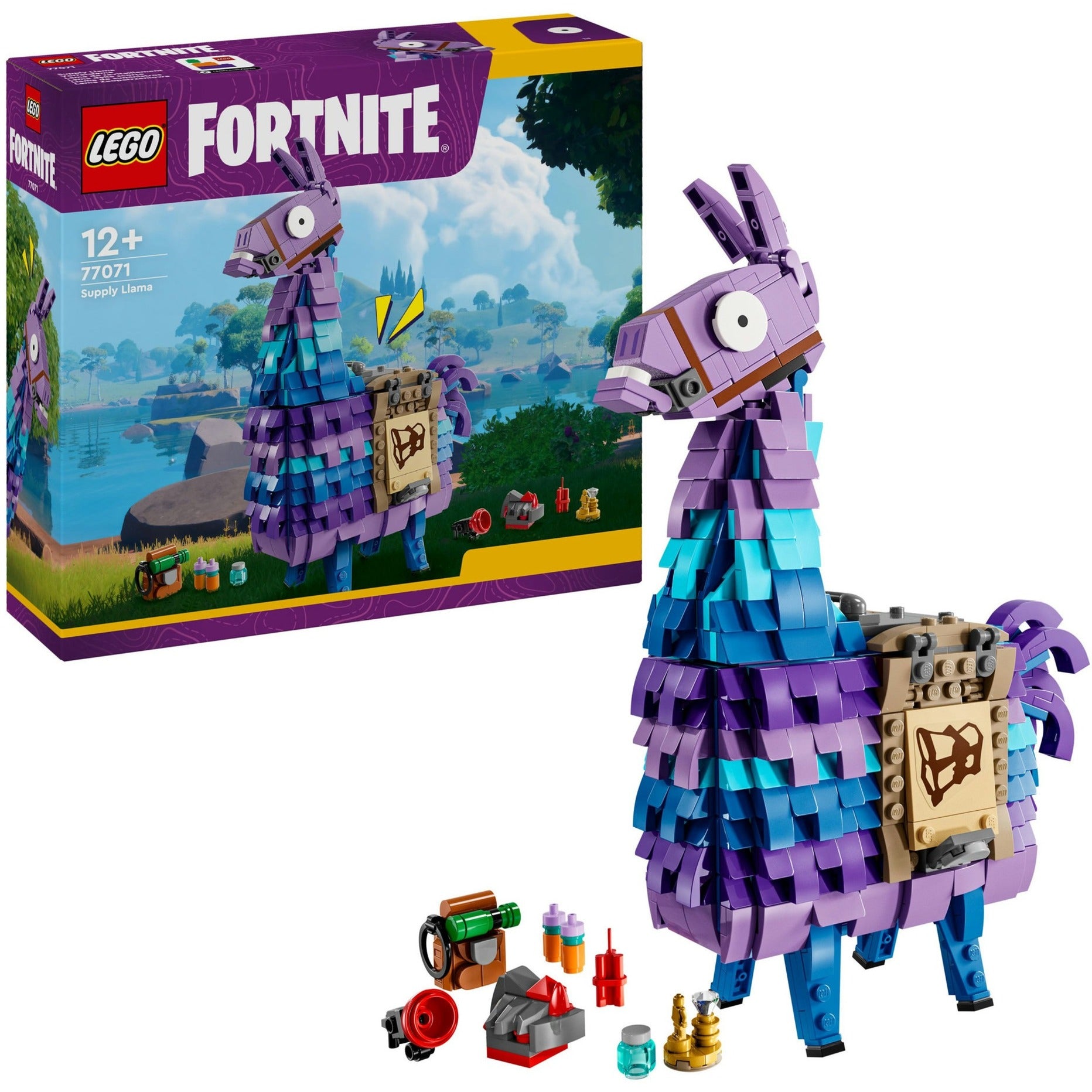 Lego Fortnite 77071 bevoorrading lama