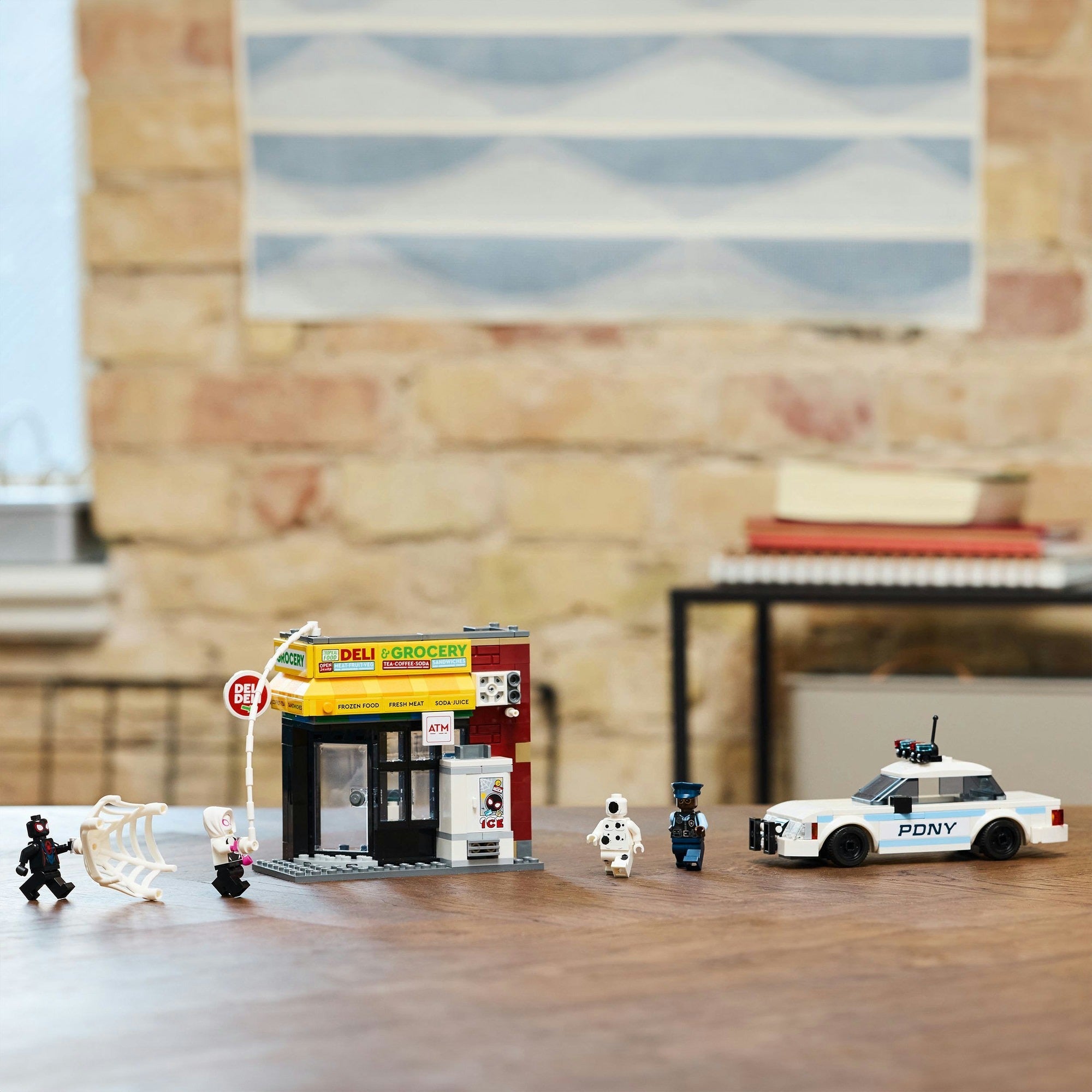 Lego superhelden 76311 spider-vers: mijlen moreel vs. de spot