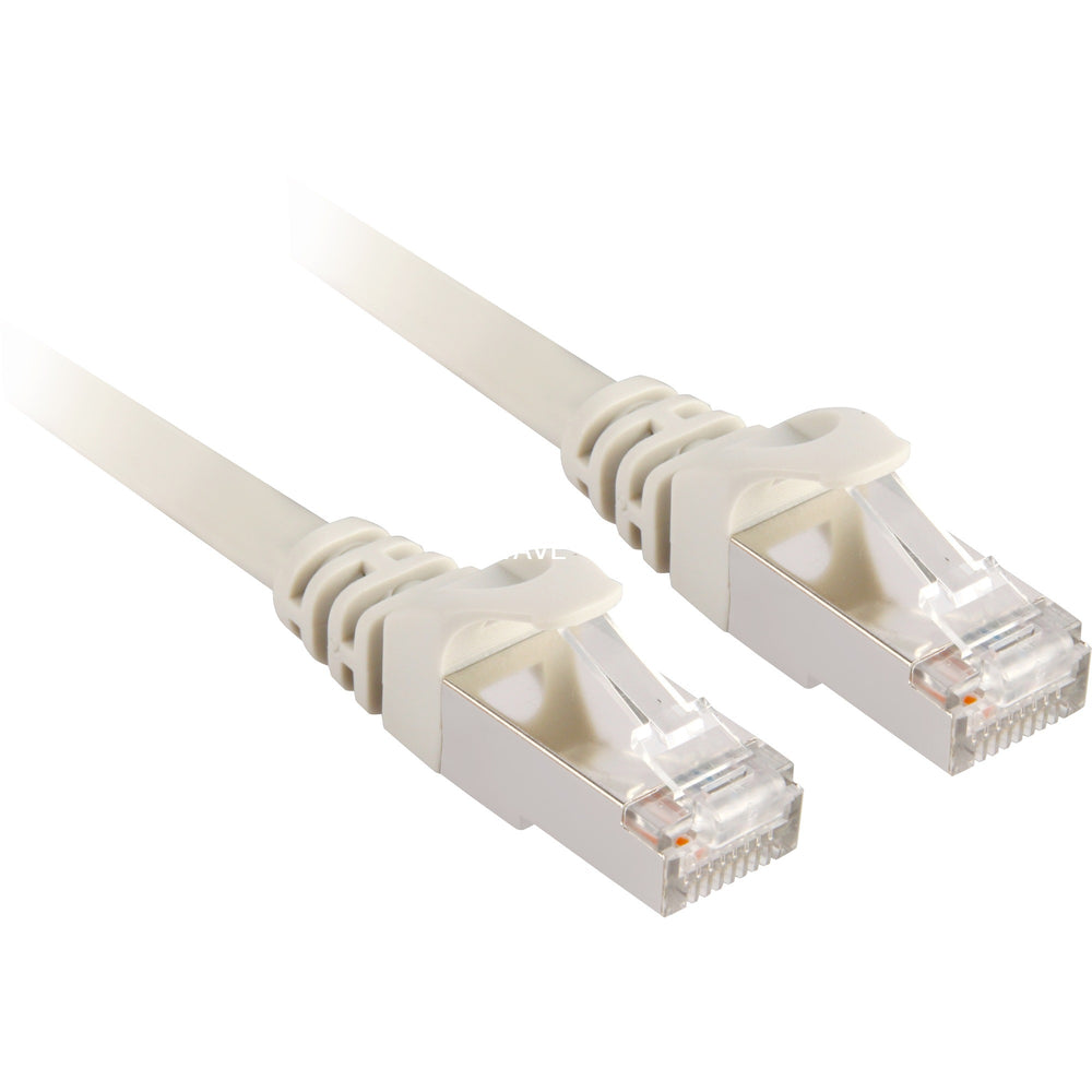 Sharkoon cat.6 netwerkkabel (grijs, 1,5 meter, sftp, rj-45)