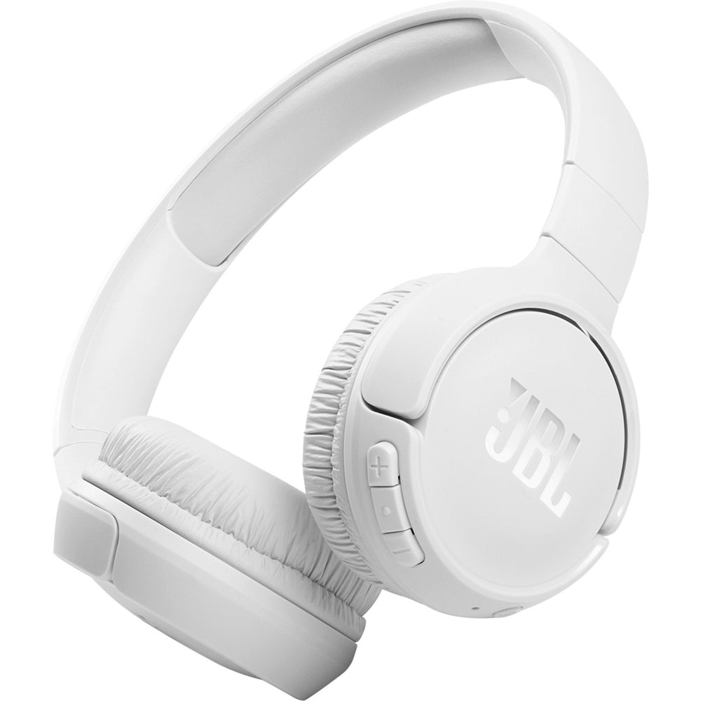 Jbl tune 510bt on-ear hoofdtelefoon (wit, bluetooth)