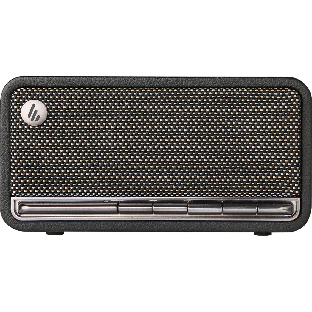Edifier mp230 retro bluetooth speaker luidspreker (zwart, bluetooth, microsd, aux, usb-c)