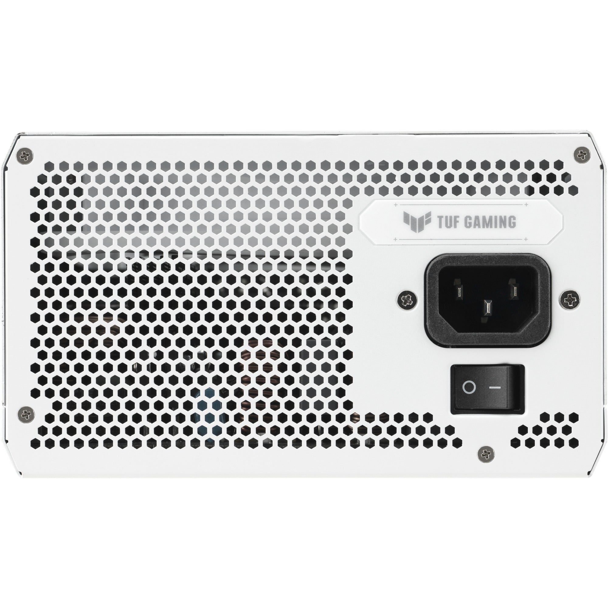 Asus tuf gaming gold white edition modulaire 1000 watt voeding (wit, 1x 12v-2x6, 4x pcie)