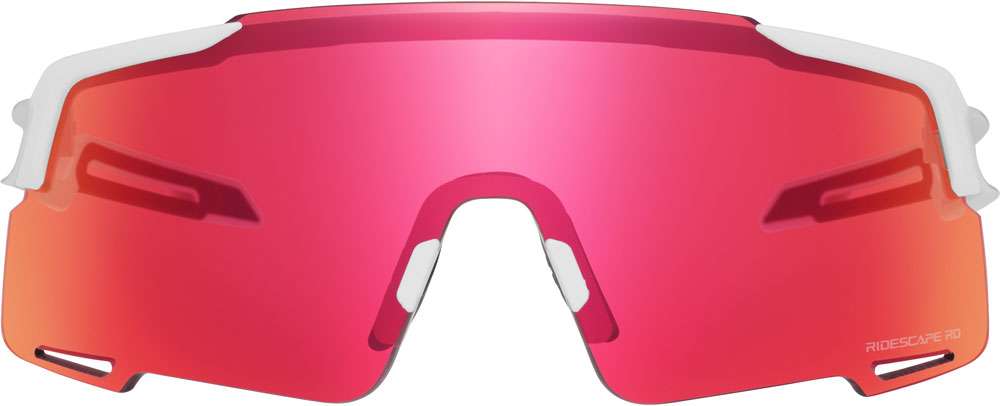 Shimano equinox 5 road matte white - sports glasses
