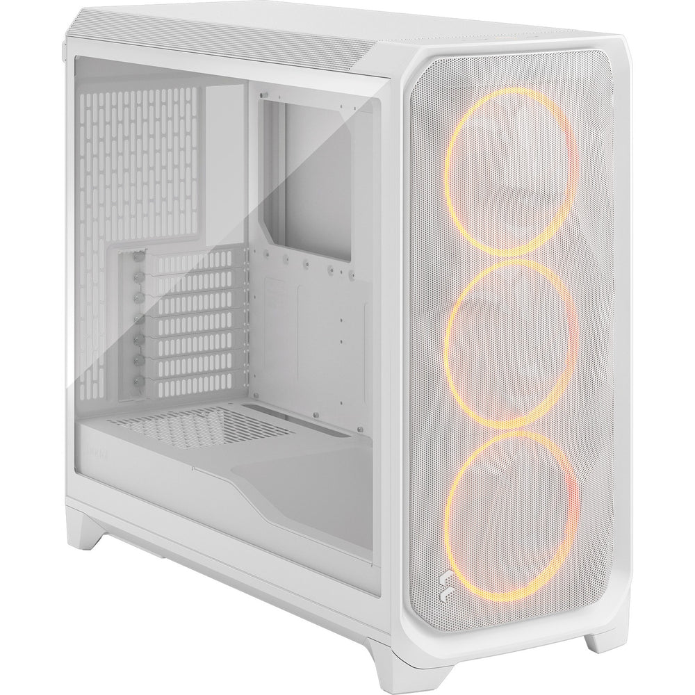 Fractal design meshify 3 xl rgb big tower behuizing (wit | 2x usb-a | 1x usb-c | rgb | tempered glass)