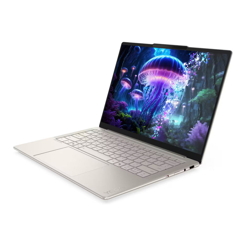 Lenovo yoga slim 7 14ill10 (83jx00f7mh) aura edition 14 copilot+ laptop (hoogglans wit | core ultra 5 226v | intel arc graphics 130v | 16 gb | 512 gb ssd)