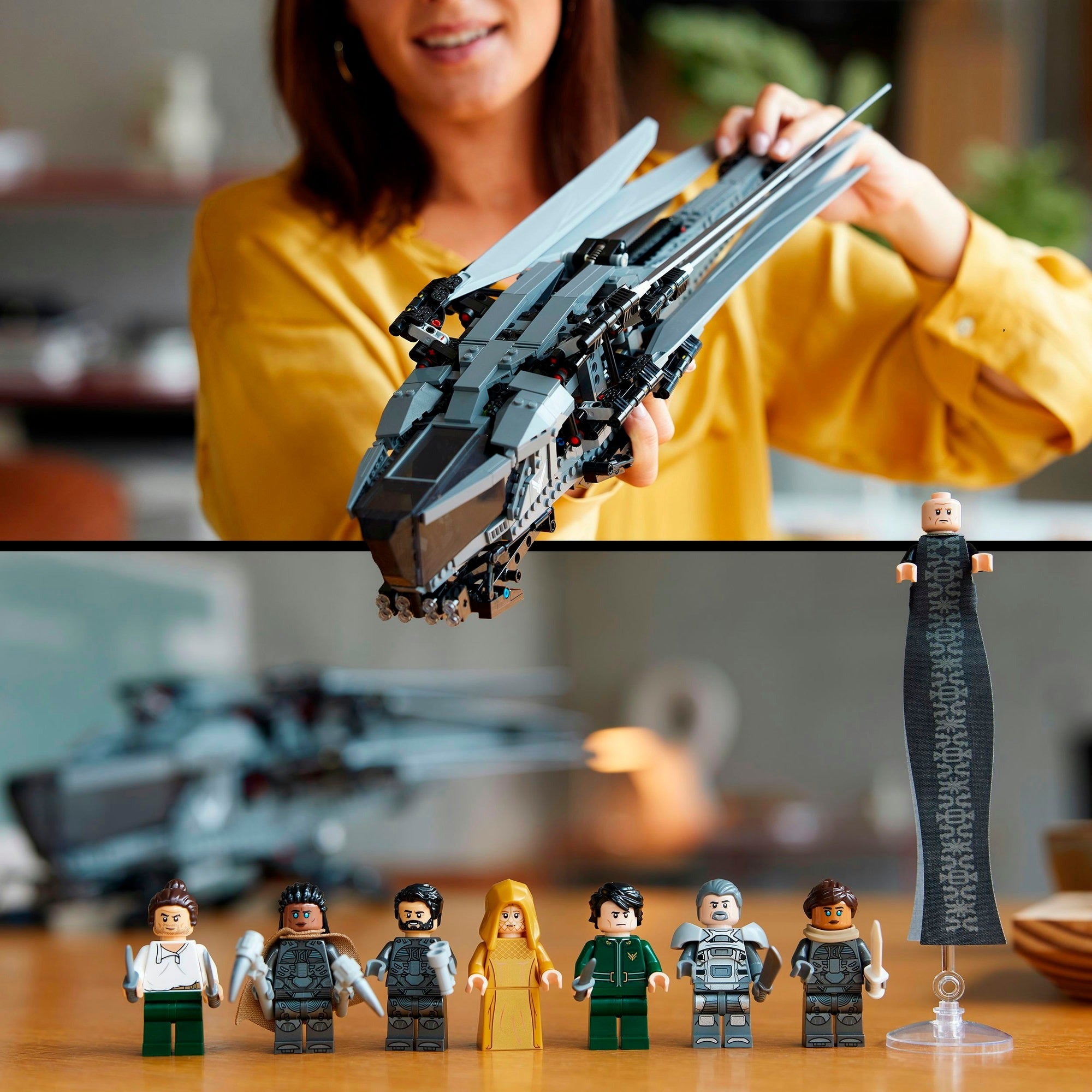 Lego icons - dune atreides royal ornithopter constructiespeelgoed (10327)