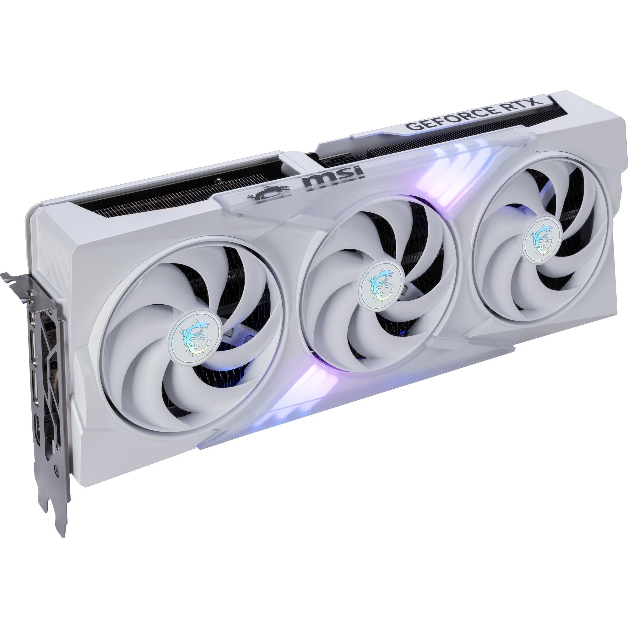 Msi geforce rtx 5080 16g gaming trio oc white grafische kaart (wit, 3x displayport, 1x hdmi)