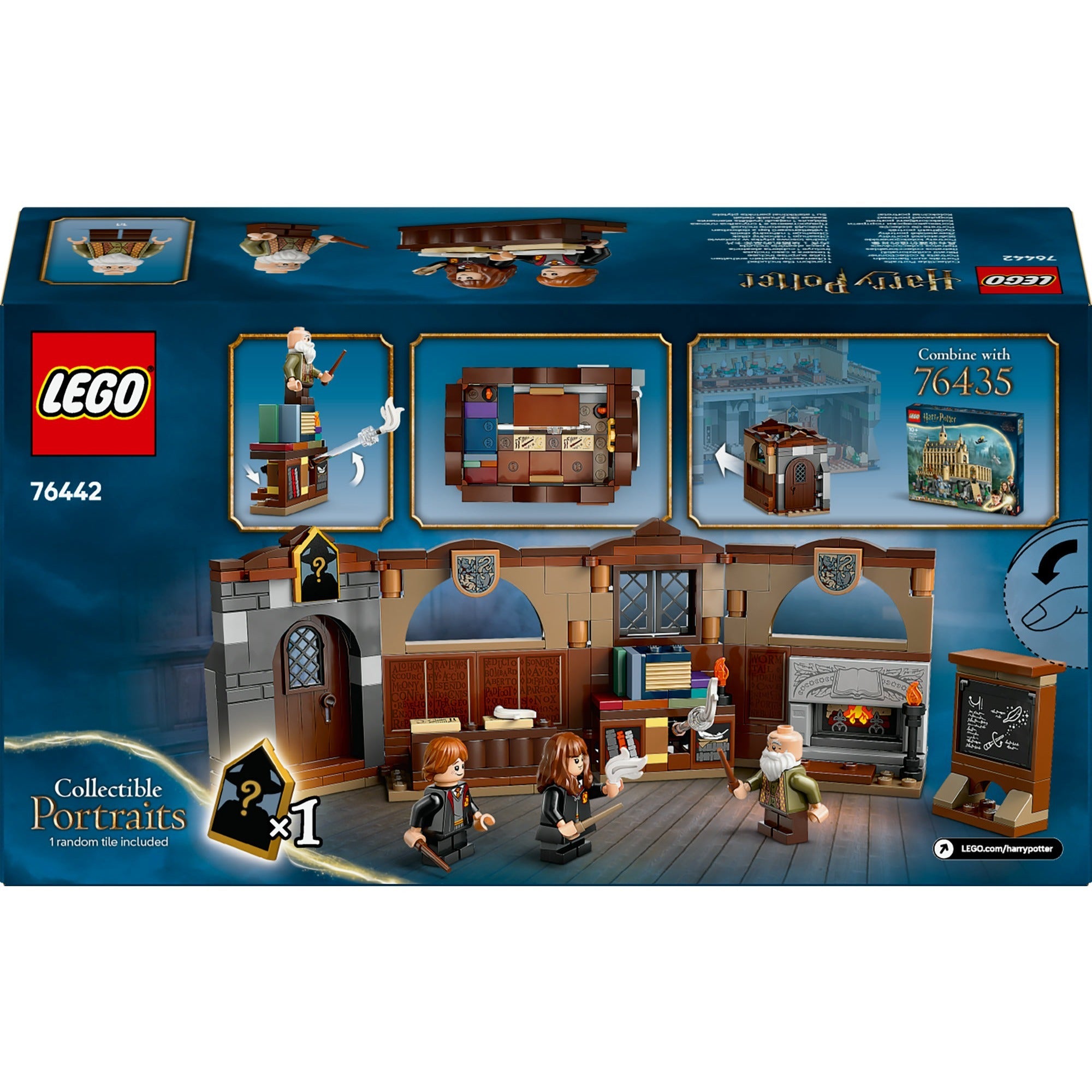 Lego 76442 harry potter kasteel zwijnstein: toverspreukenles
