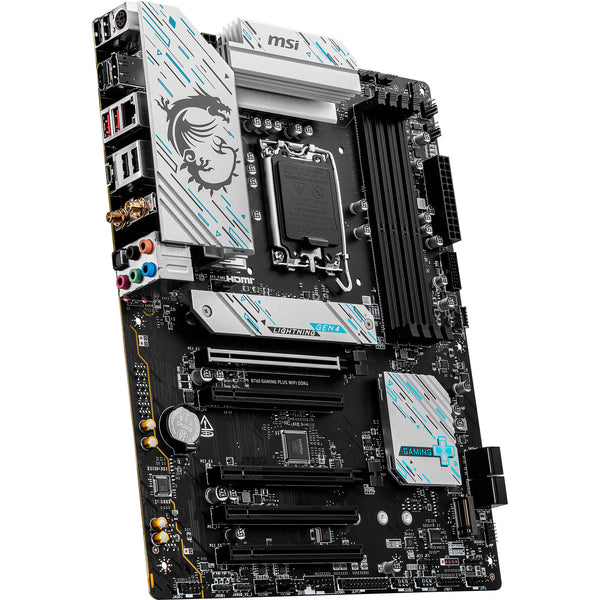 Msi b760 gaming plus wifi ddr4 socket 1700 moederbord (raid, 2.5 gb-lan, wi-fi 6e, bt, sound, atx)