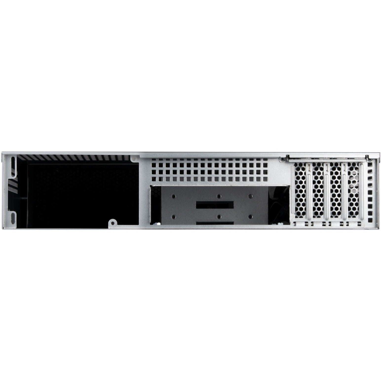 Silverstone rm23-502-mini rack behuizing (grijs zwart)