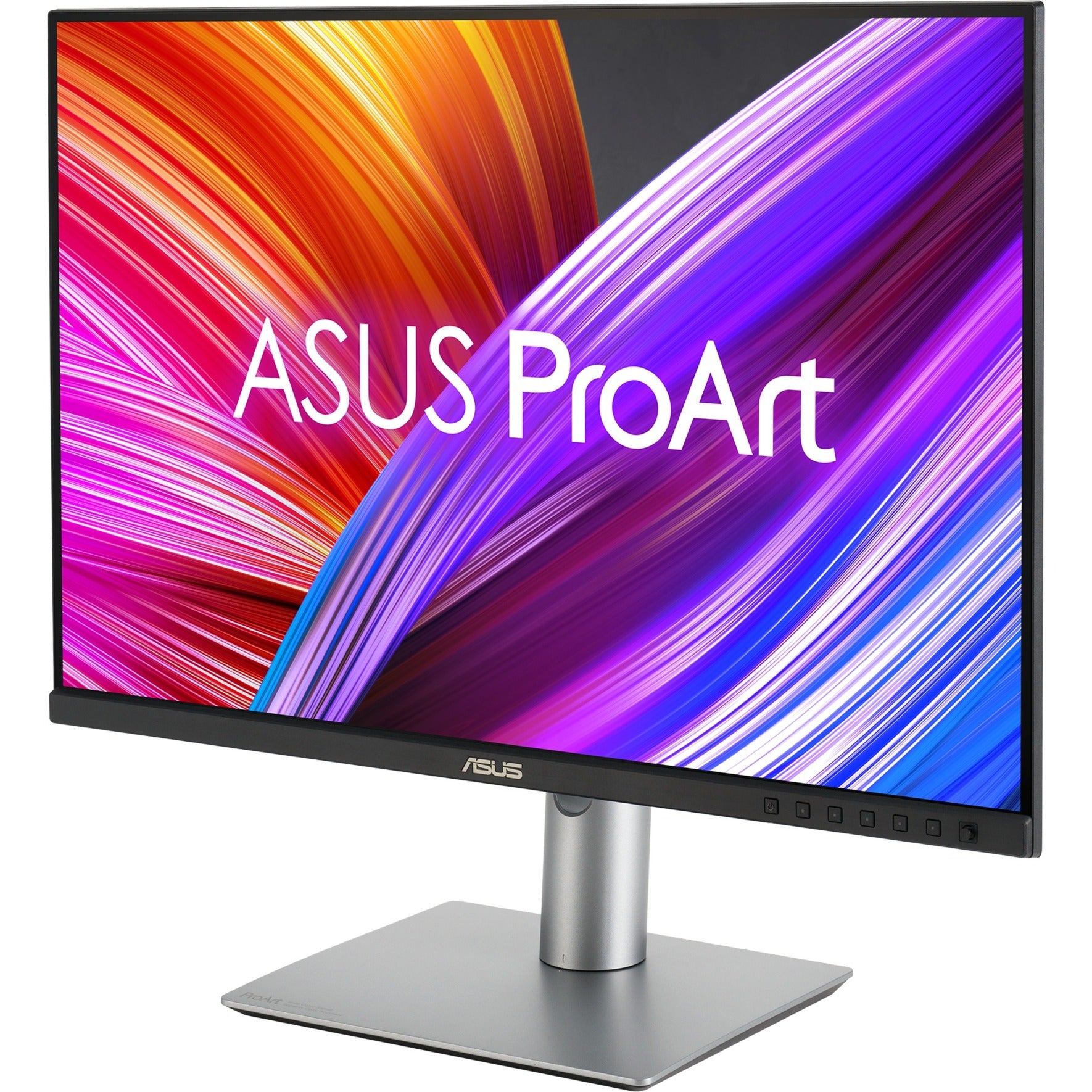 Asus proart pa248crv 24 monitor (zwart zilver, 2x hdmi, 2x displayport, 4x usb-a, usb-c)