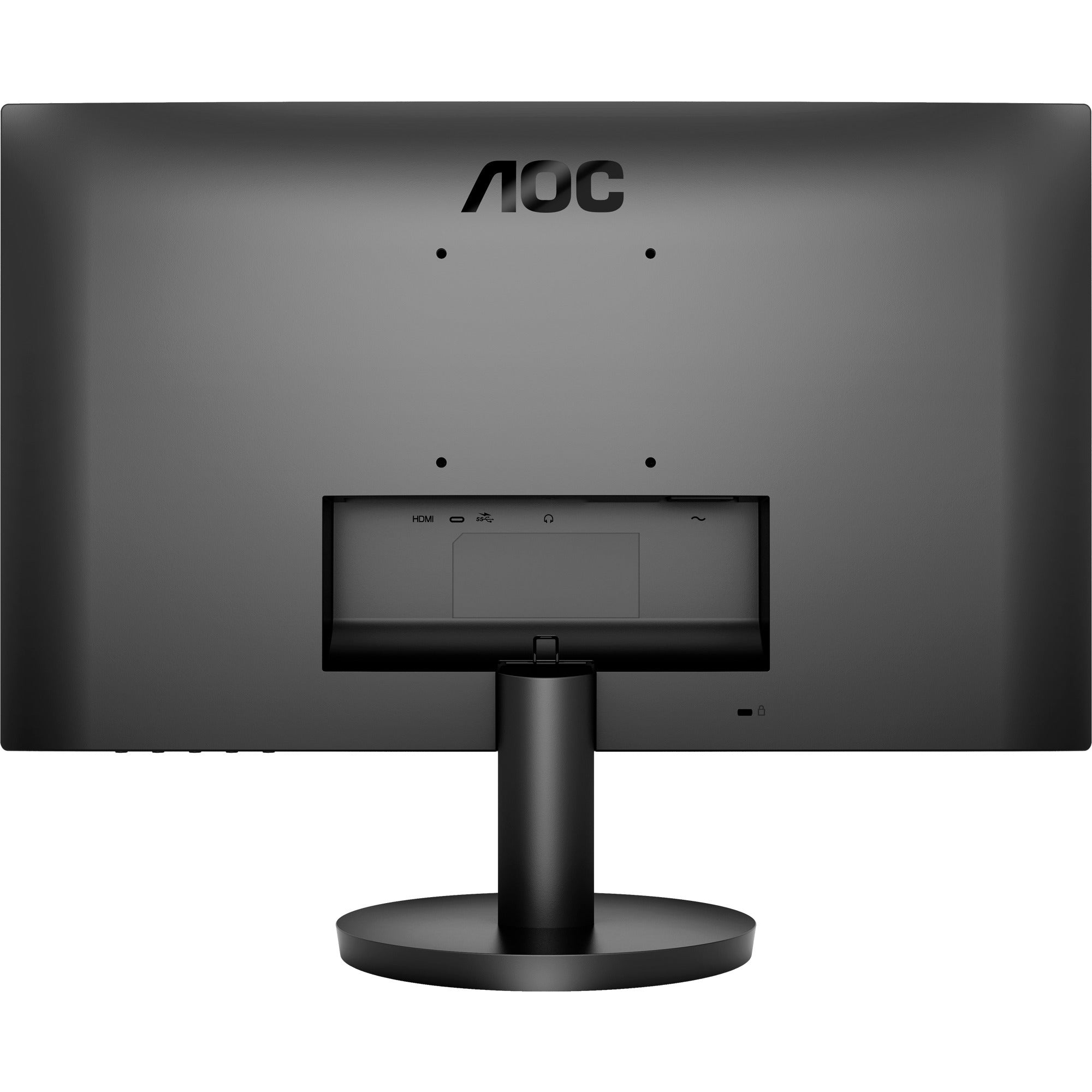 Aoc 24b3ca2 24 monitor (zwart, 100 hz, hdmi, usb‑c, audio, adaptive sync)