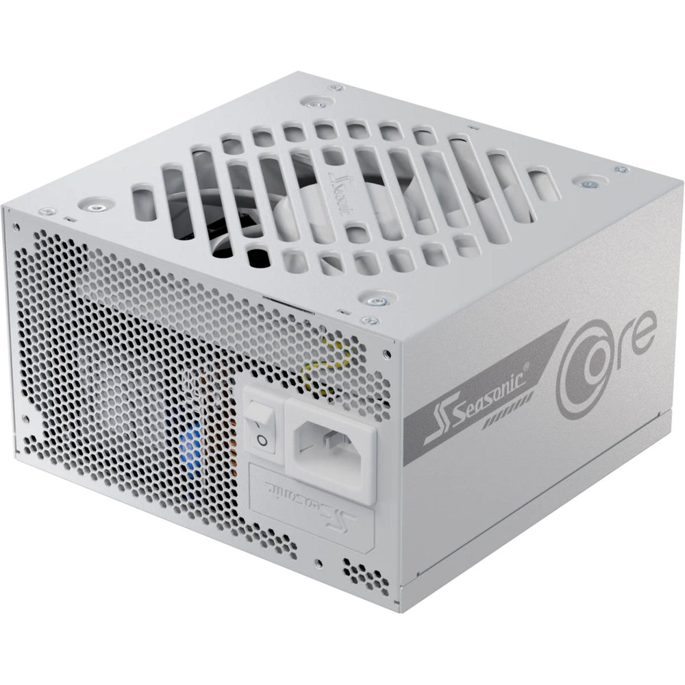 Seasonic core gx-650-v2-white modulaire 650 watt voeding (wit, 1x 12v-2x6, 2x pcie)