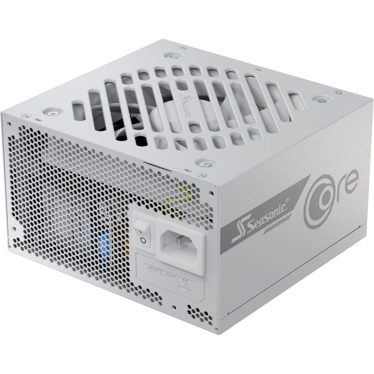 Seasonic core gx-650-v2-white modulaire 650 watt voeding (wit, 1x 12v-2x6, 2x pcie)