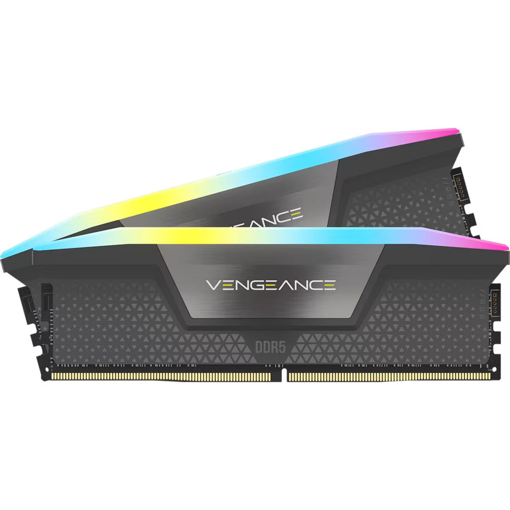 Corsair vengeance 16 gb ddr5-5200 (2x 8 gb) werkgeheugen (grijs, cmh16gx5m2b5200z40, udimm, xmp, expo)